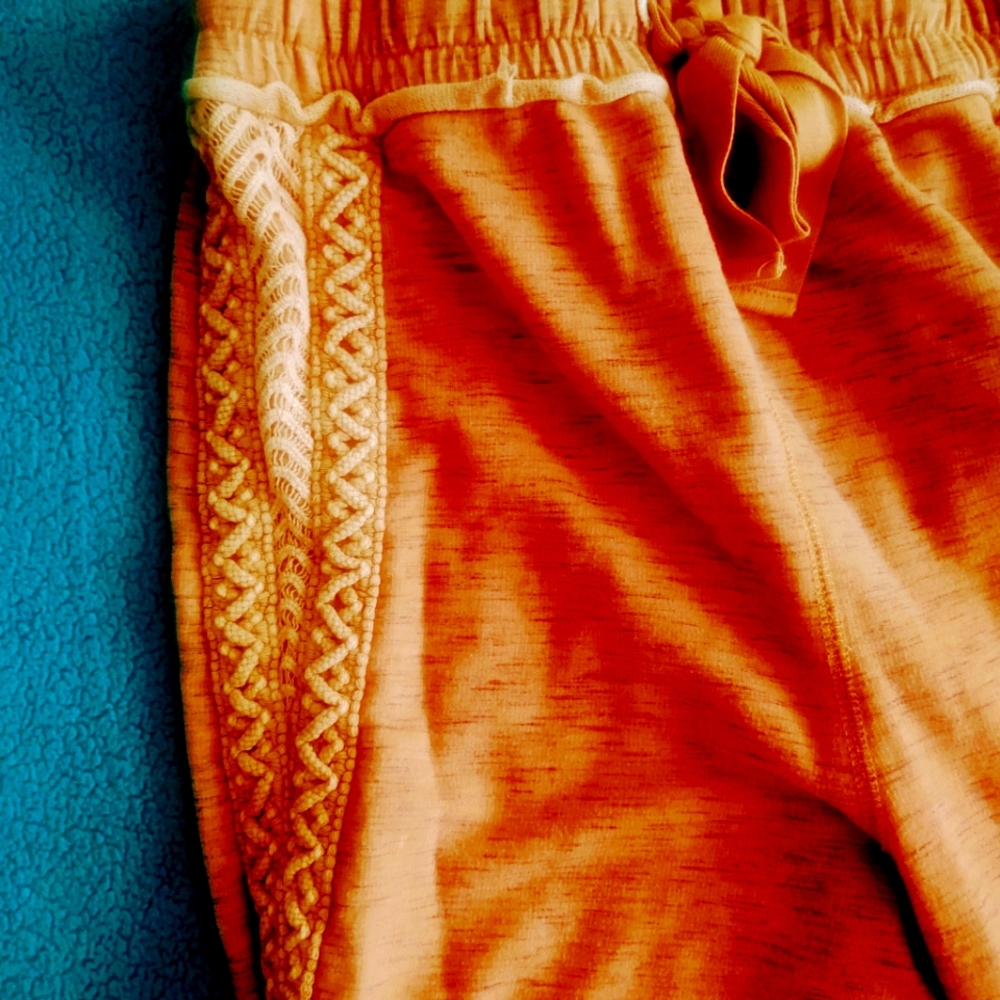 Free people Carmel orange sweats size s - p bought few mths ago - only worn 1 x
